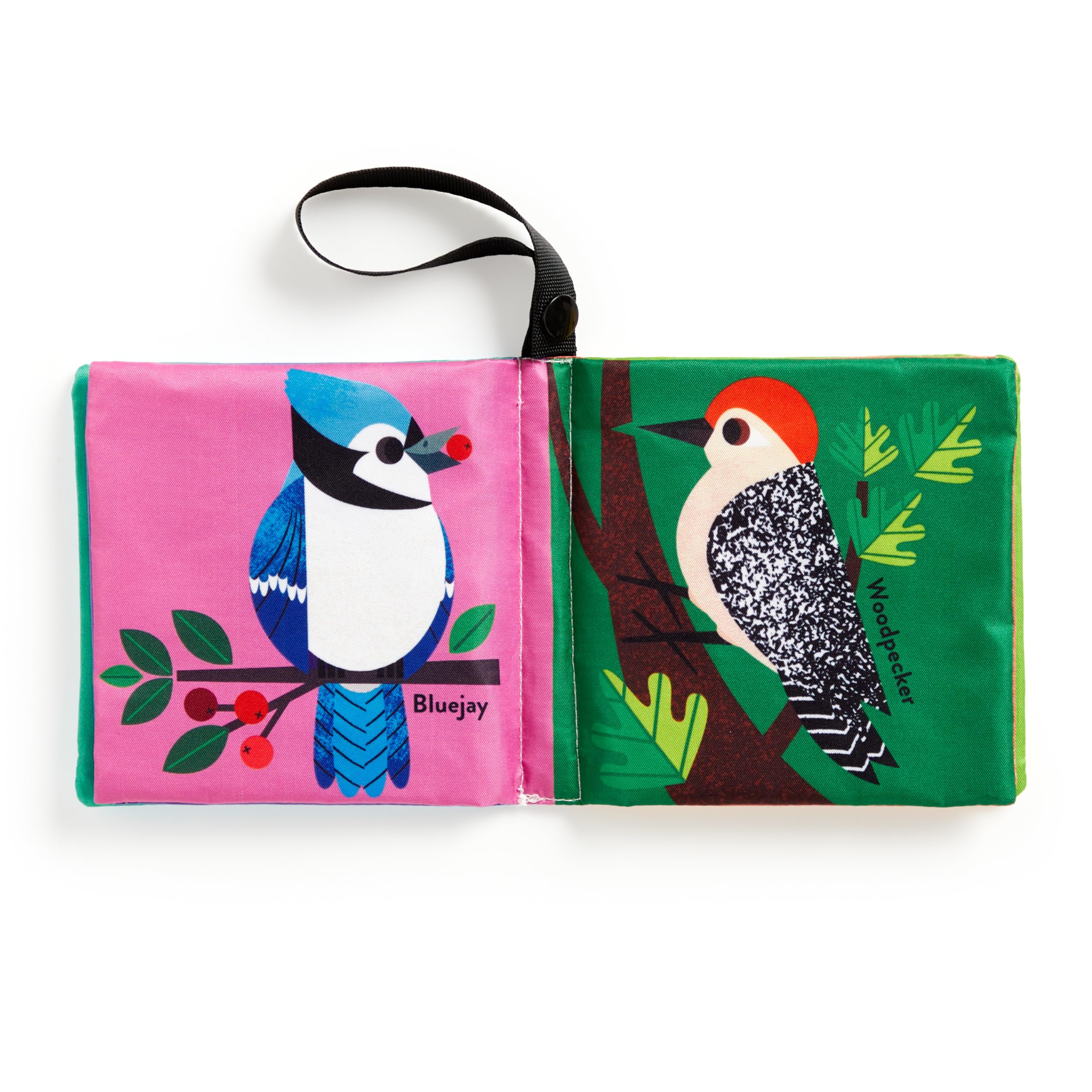 Baby Birder Crinkle Fabric Stroller Book - Image 3