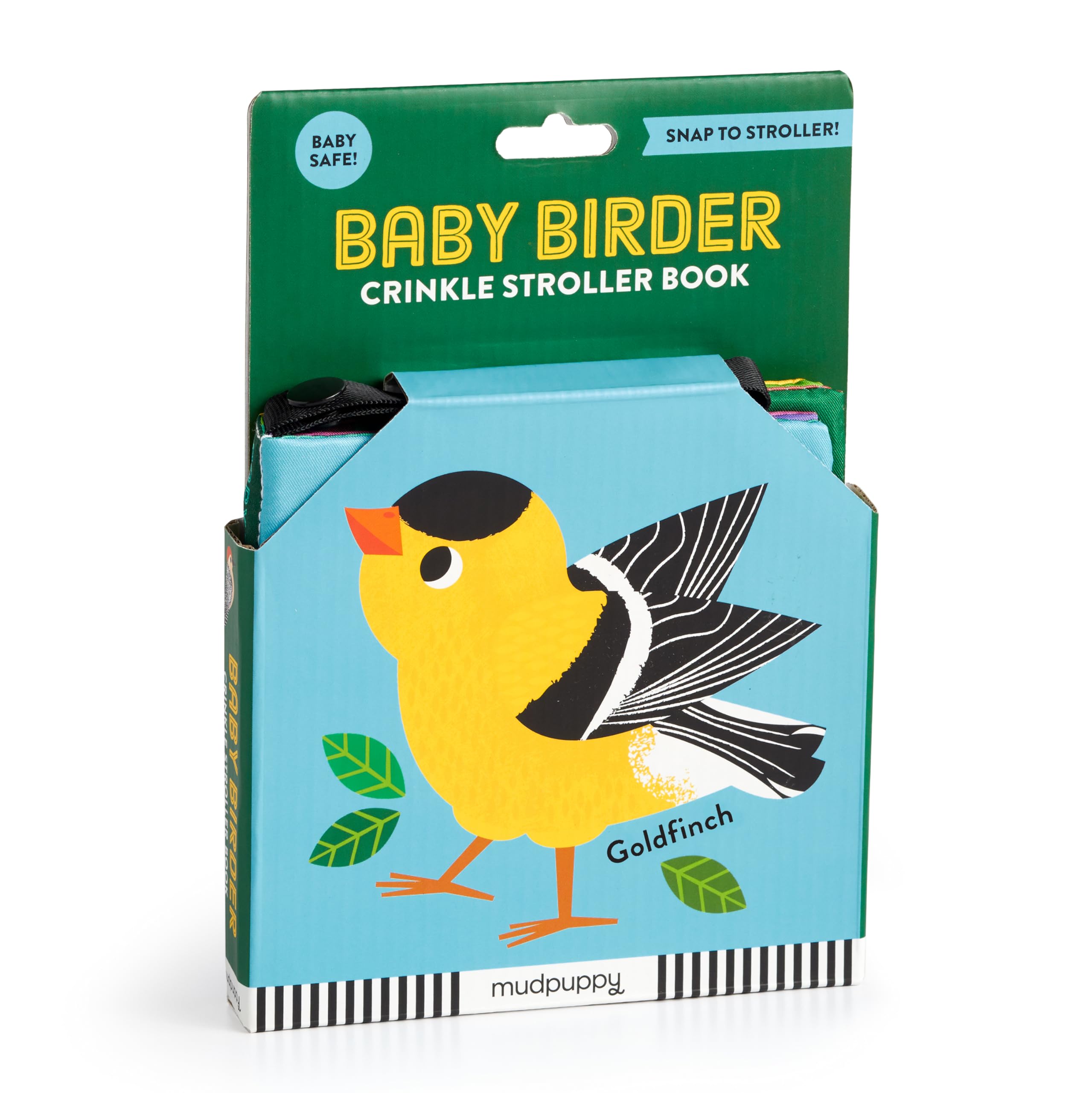 Baby Birder Crinkle Fabric Stroller Book - Image 5