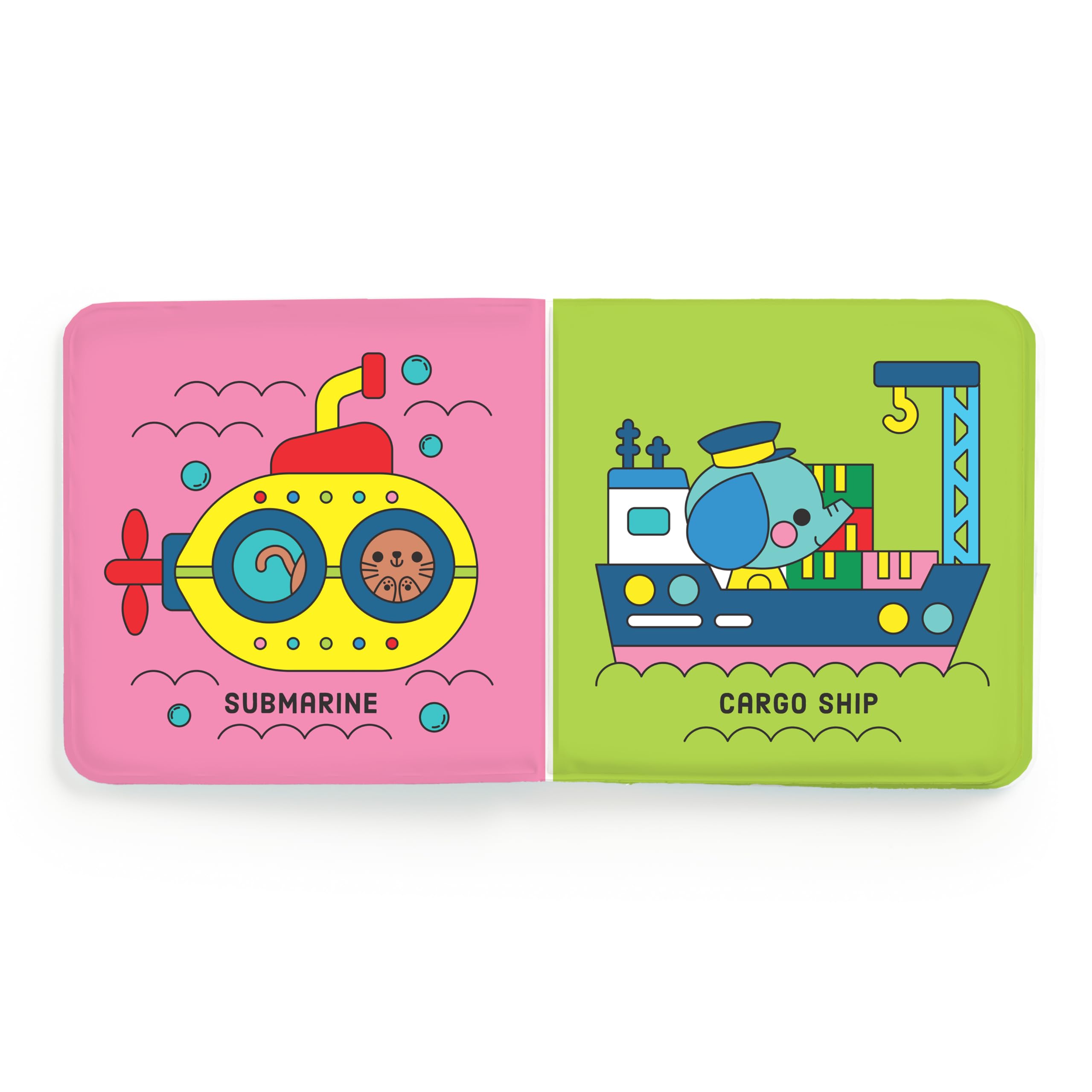 Busy Boats Color Magic Bath Book - Image 8