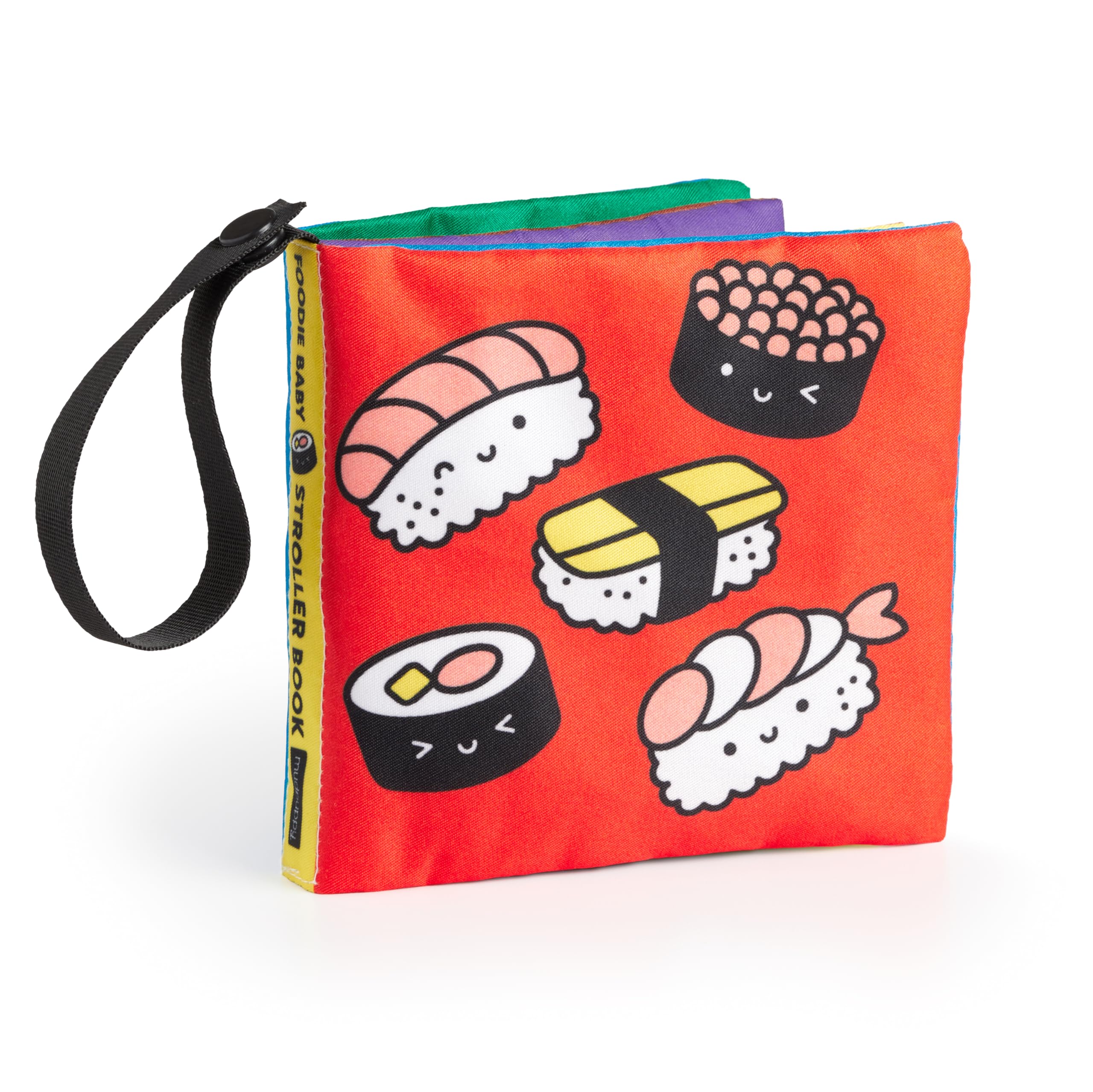 Foodie Baby – Delicious Early Development Crinkle Fabric Stroller Book for Toddlers and Babies - Image 3