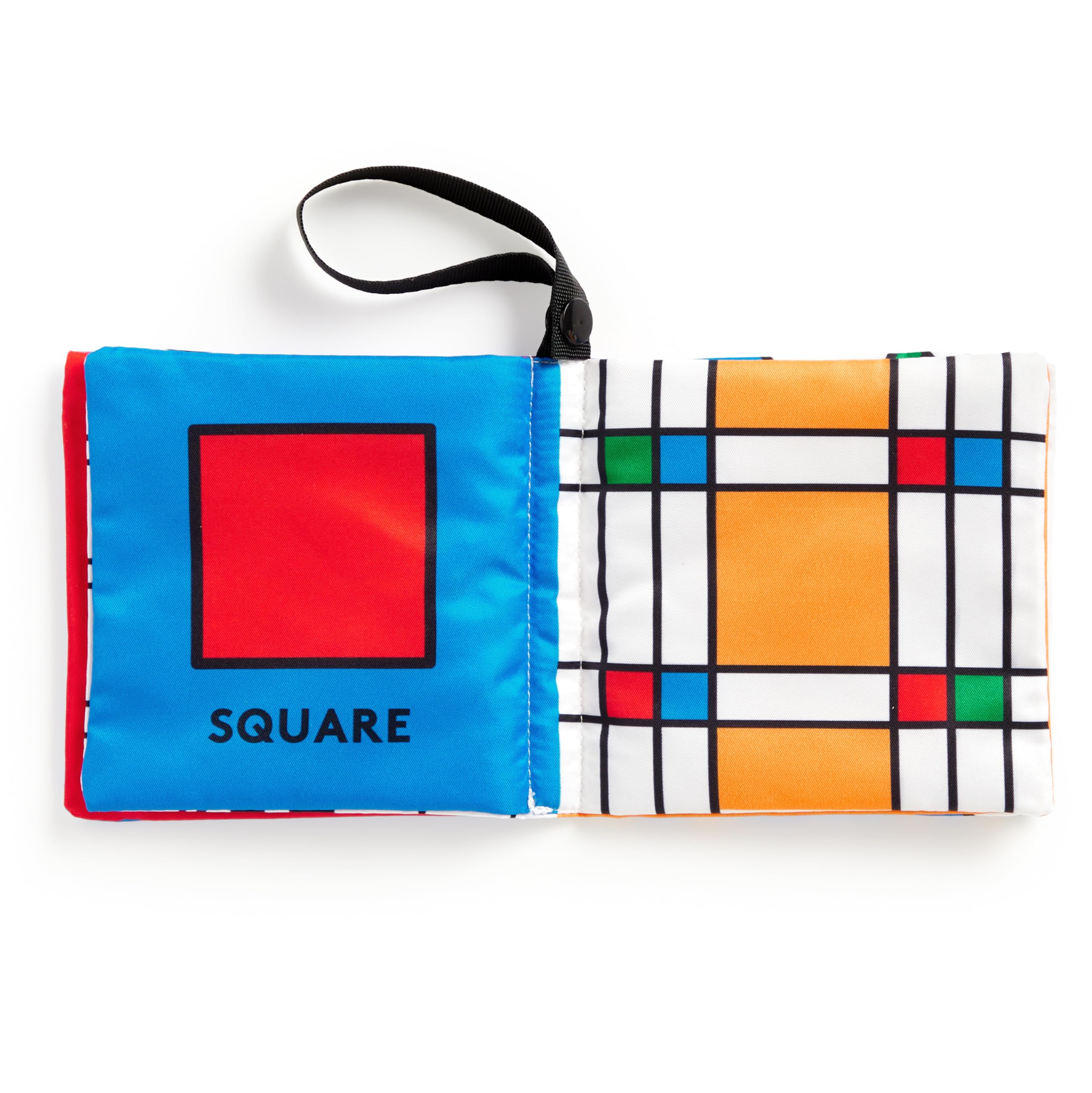 Frank Lloyd Wright My First Shapes Crinkle Fabric Stroller Book - Image 3