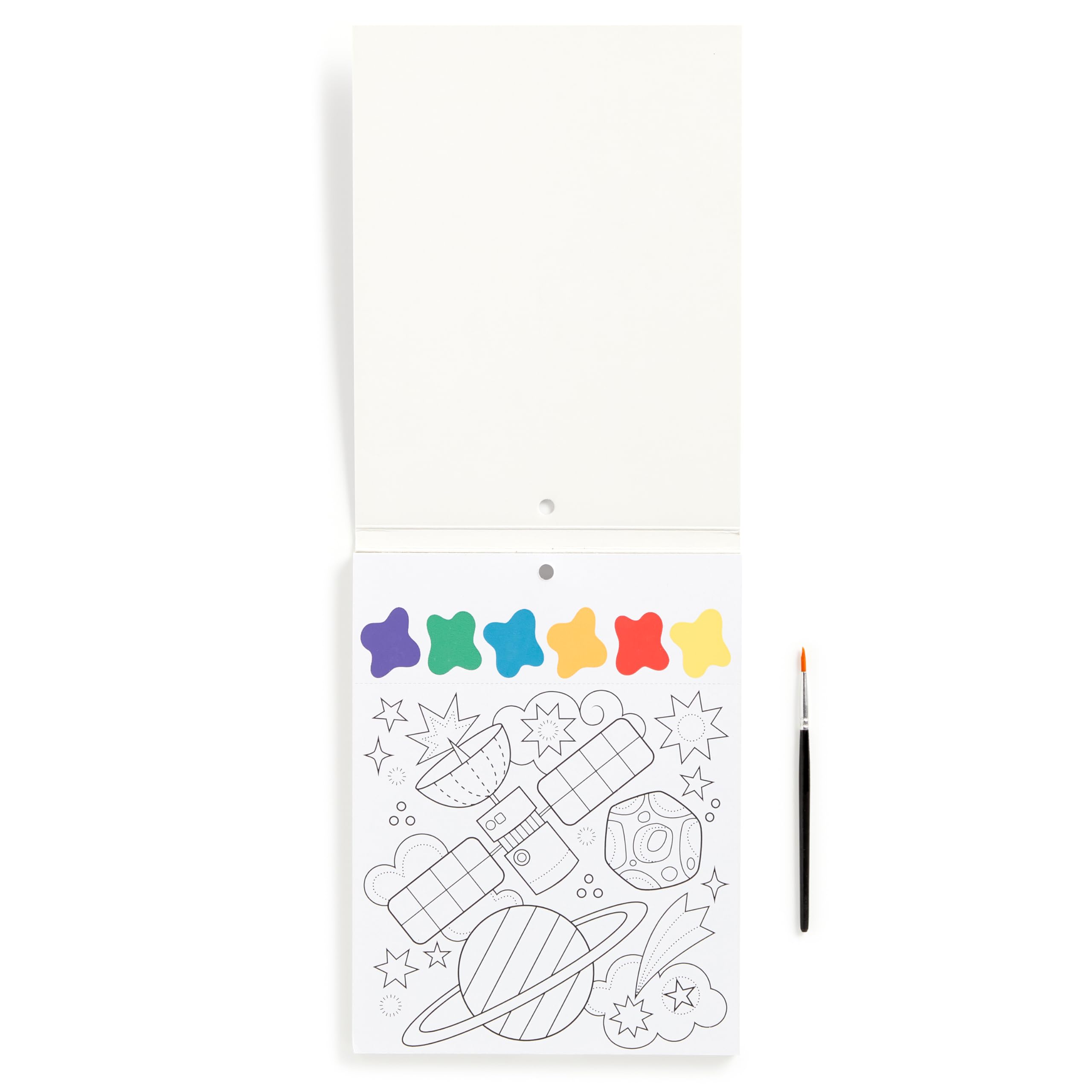 Mudpuppy Cosmic Space – Painting Kit with Illustrations of Fun Outer Space Designs for Children Ages 5 and Up - Image 6