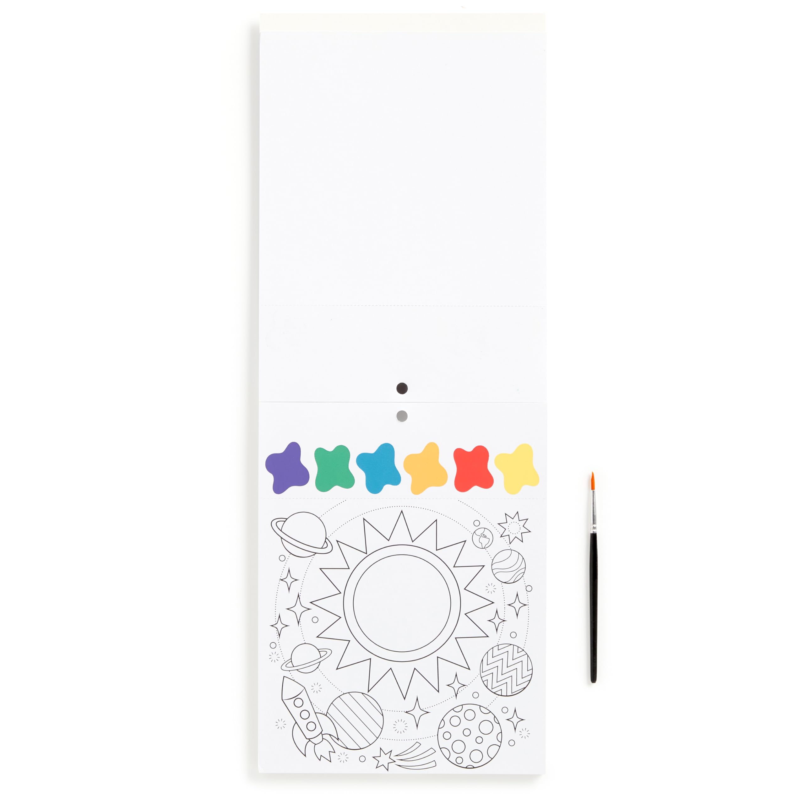 Mudpuppy Cosmic Space – Painting Kit with Illustrations of Fun Outer Space Designs for Children Ages 5 and Up - Image 8