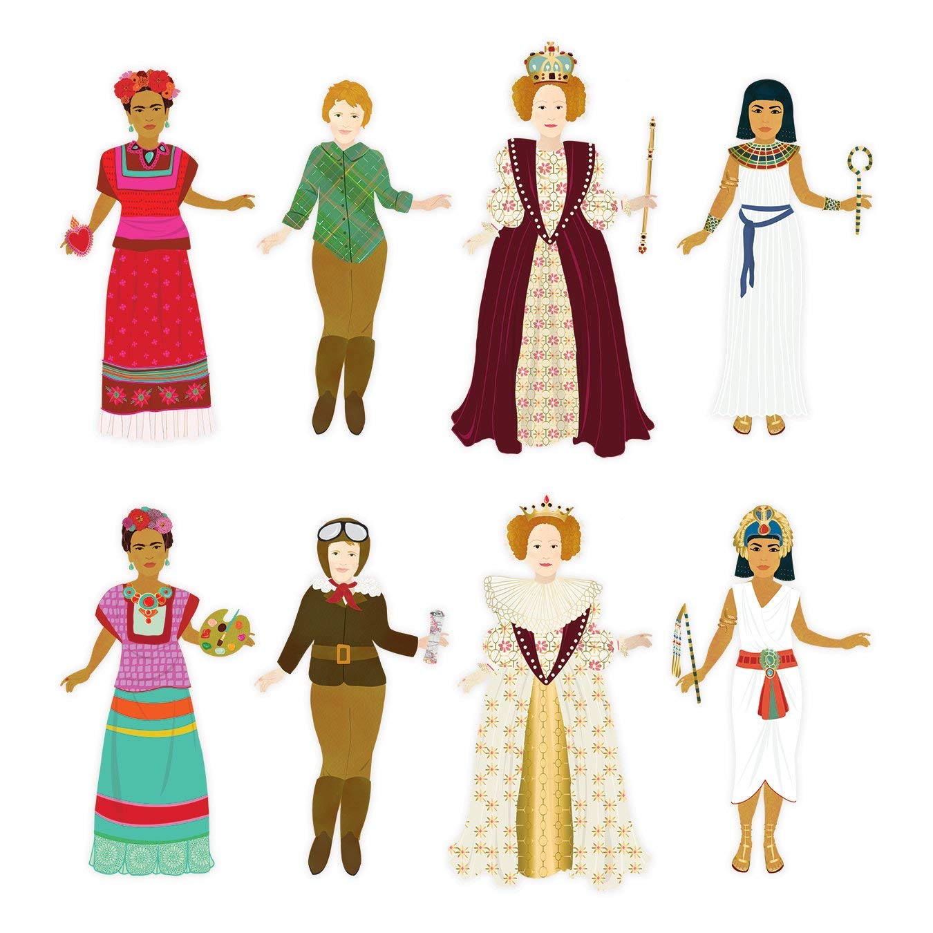 Mudpuppy Girl Power! Magnetic Figures Small - Image 7