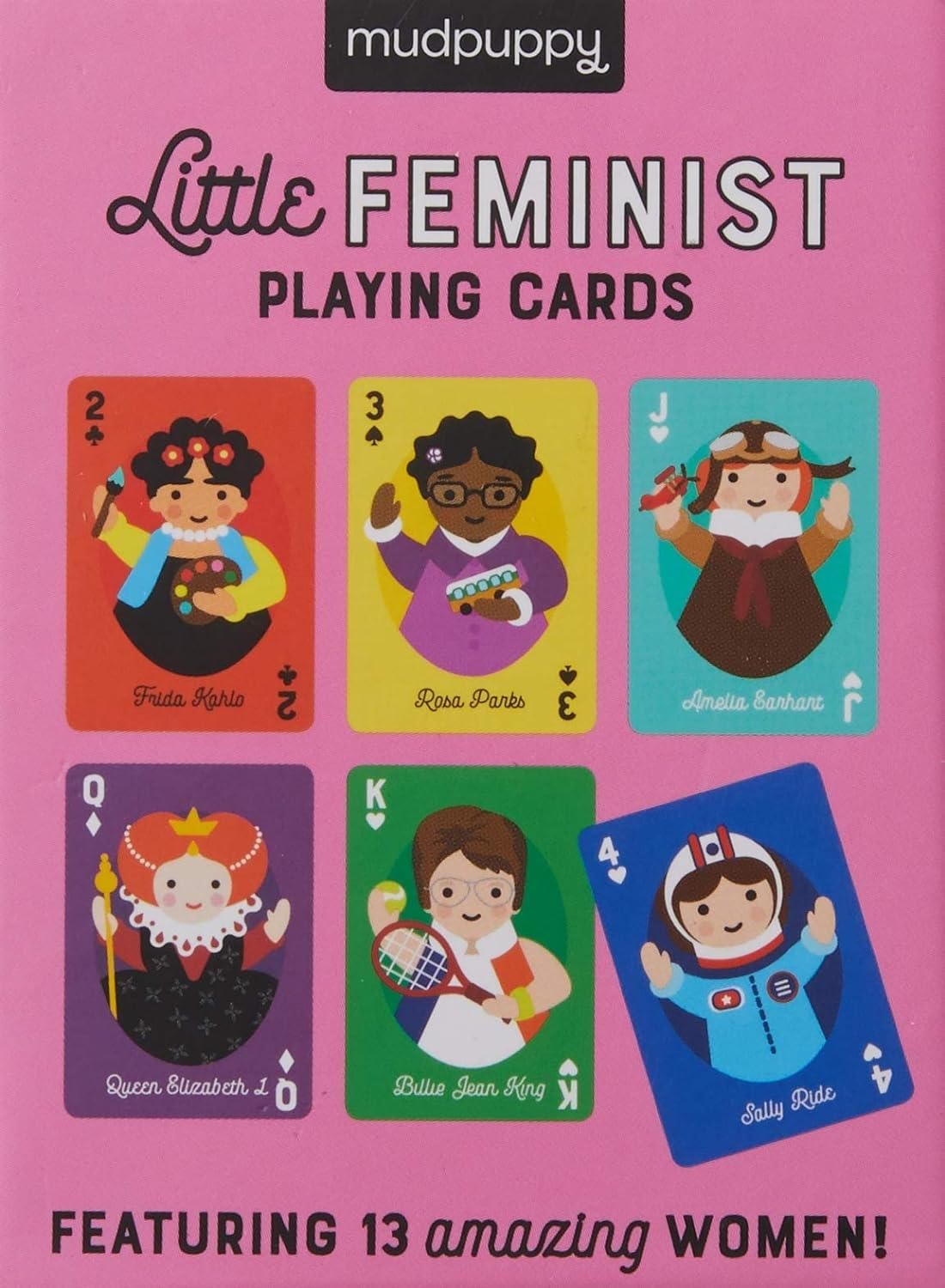 Mudpuppy Little Feminist Playing Cards - Image 3