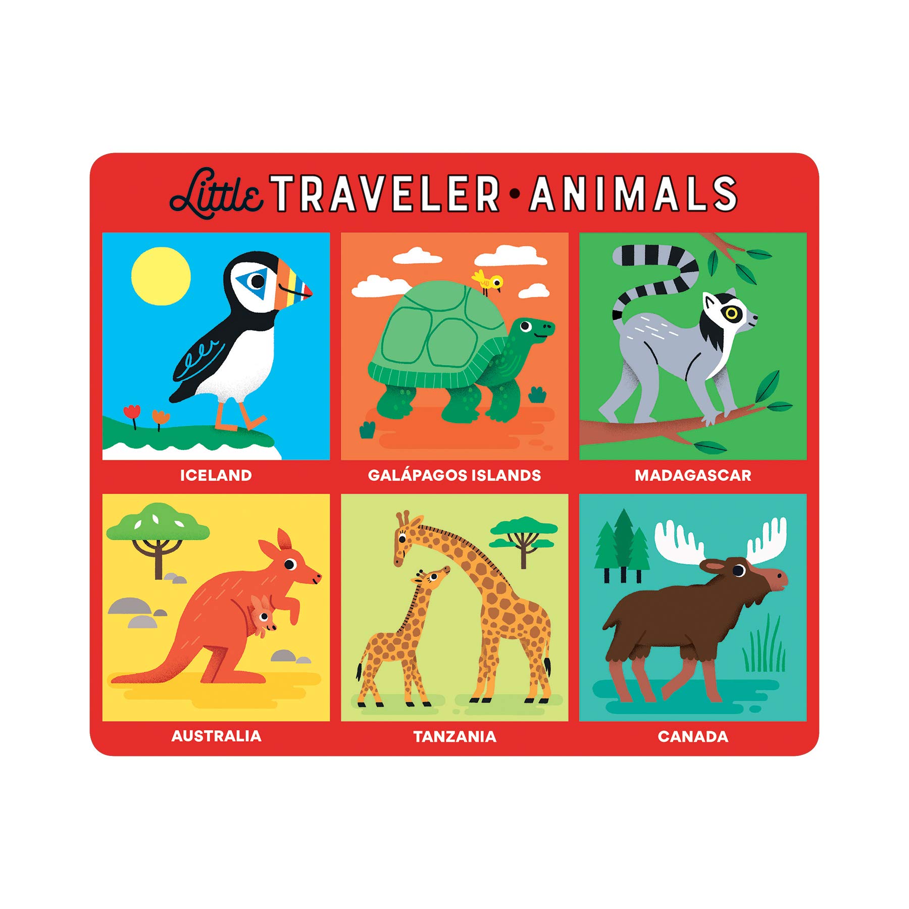 Mudpuppy Little Traveler Bingo – Fun, Easy to Play Matching Game for Families – Ideal for 2-4 Players, Kids Card Game for Ages 3+ – Instruction Included - Image 7