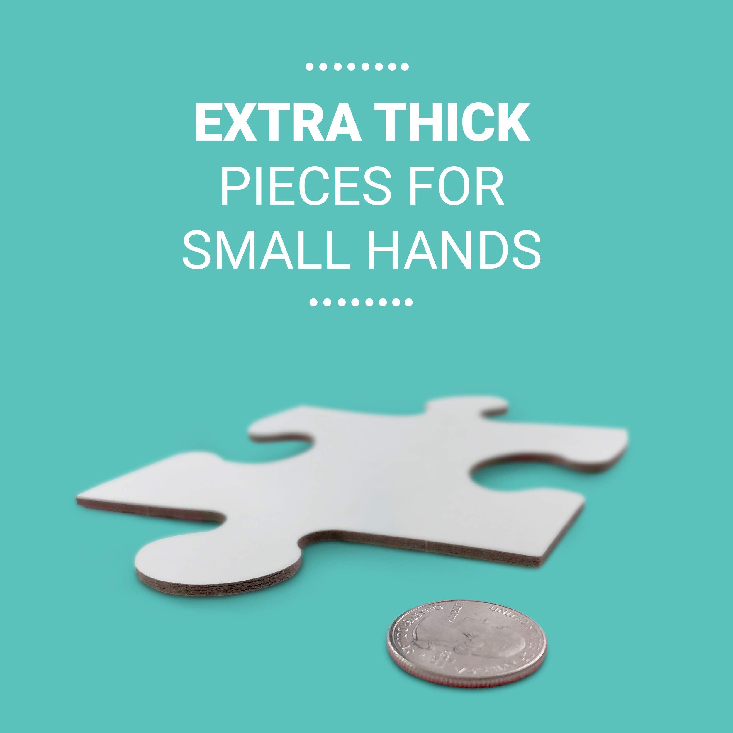 Mudpuppy Mighty Dinosaurs - Jumbo 25 Piece Jigsaw Floor Puzzle Featuring T-Rex, Triceratops, and More! - Image 7