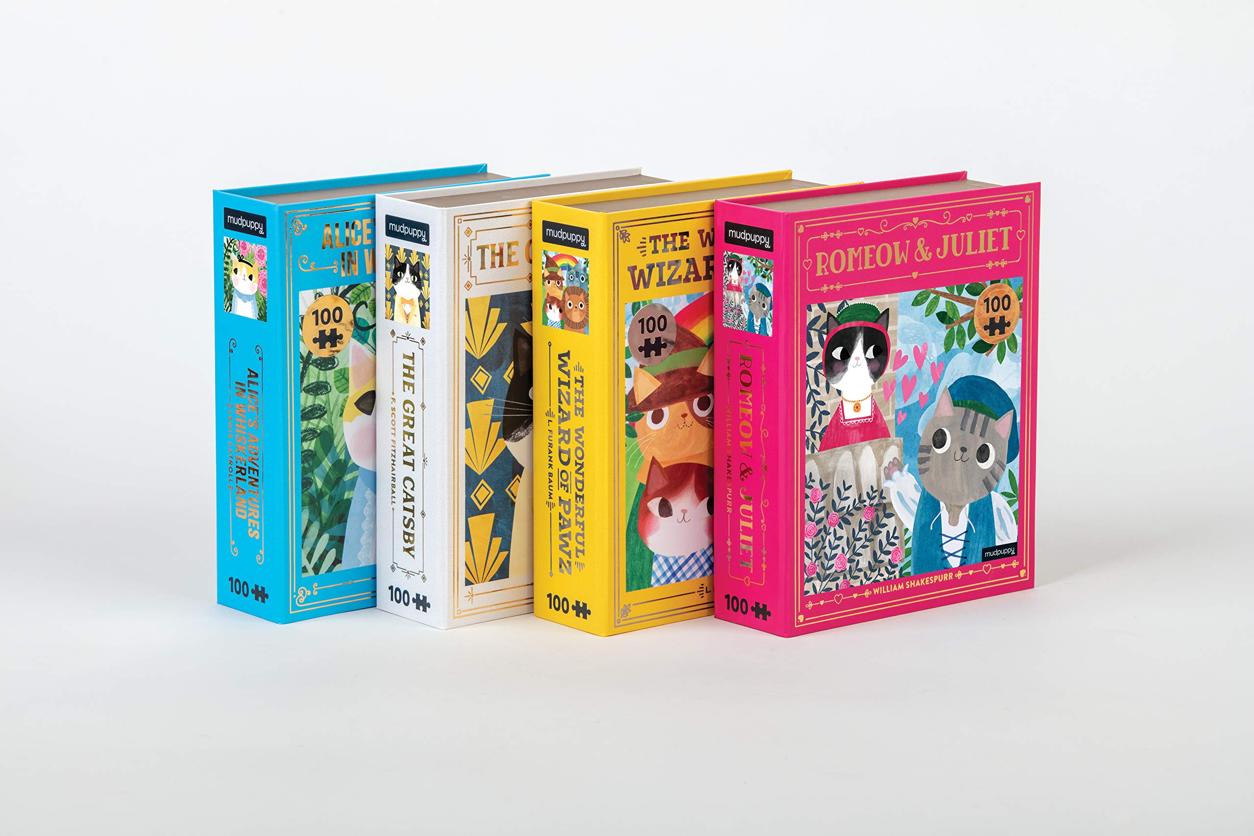 Abrams Catsby Bookish Cats 100 Piece Puzzle - Image 3