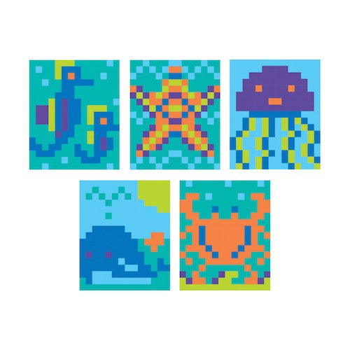 Mudpuppy Under The Sea Magnetic Pixels Toy - Image 4