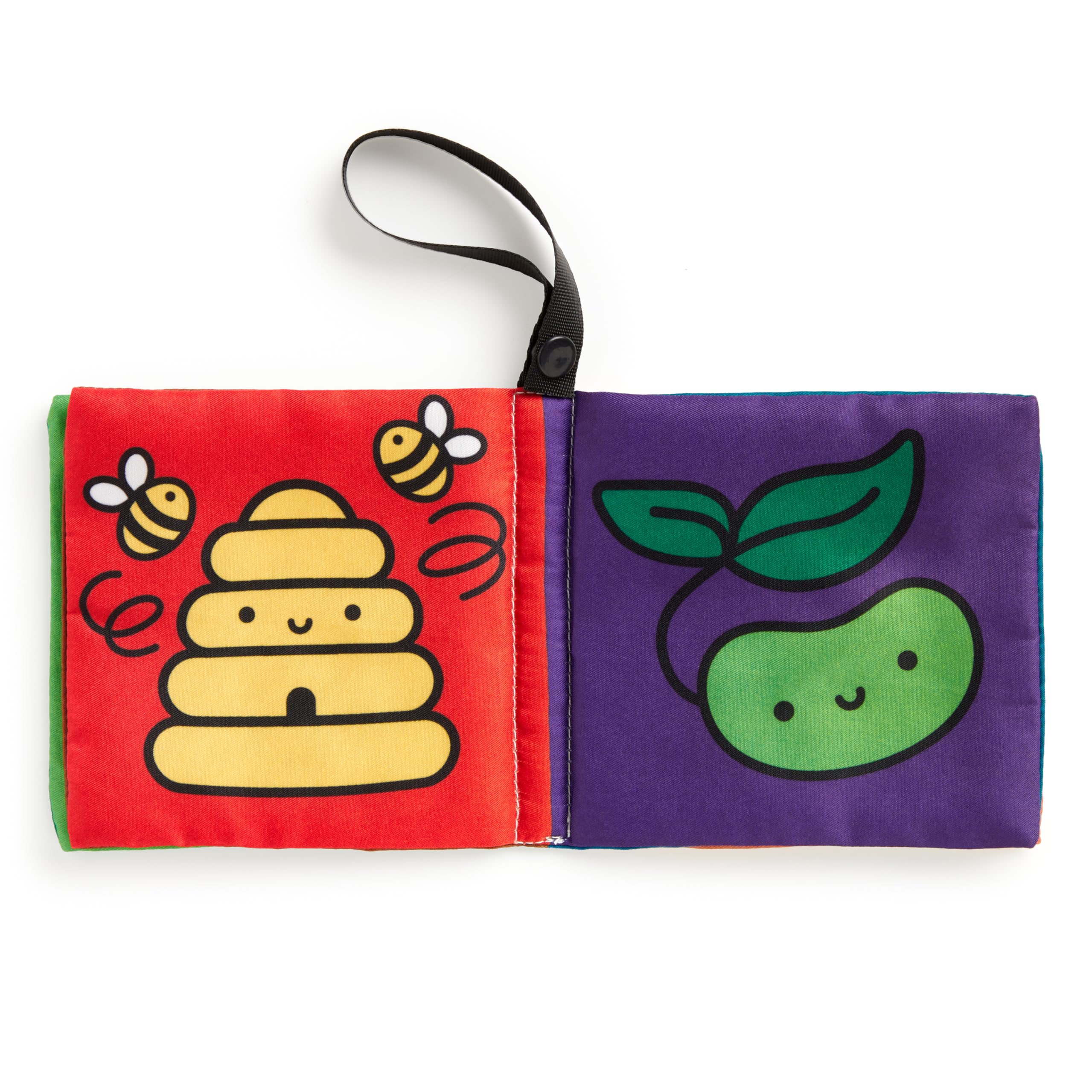 Nature Baby – Wildlife Early Development Crinkle Fabric Stroller Book for Toddlers and Babies - Image 3