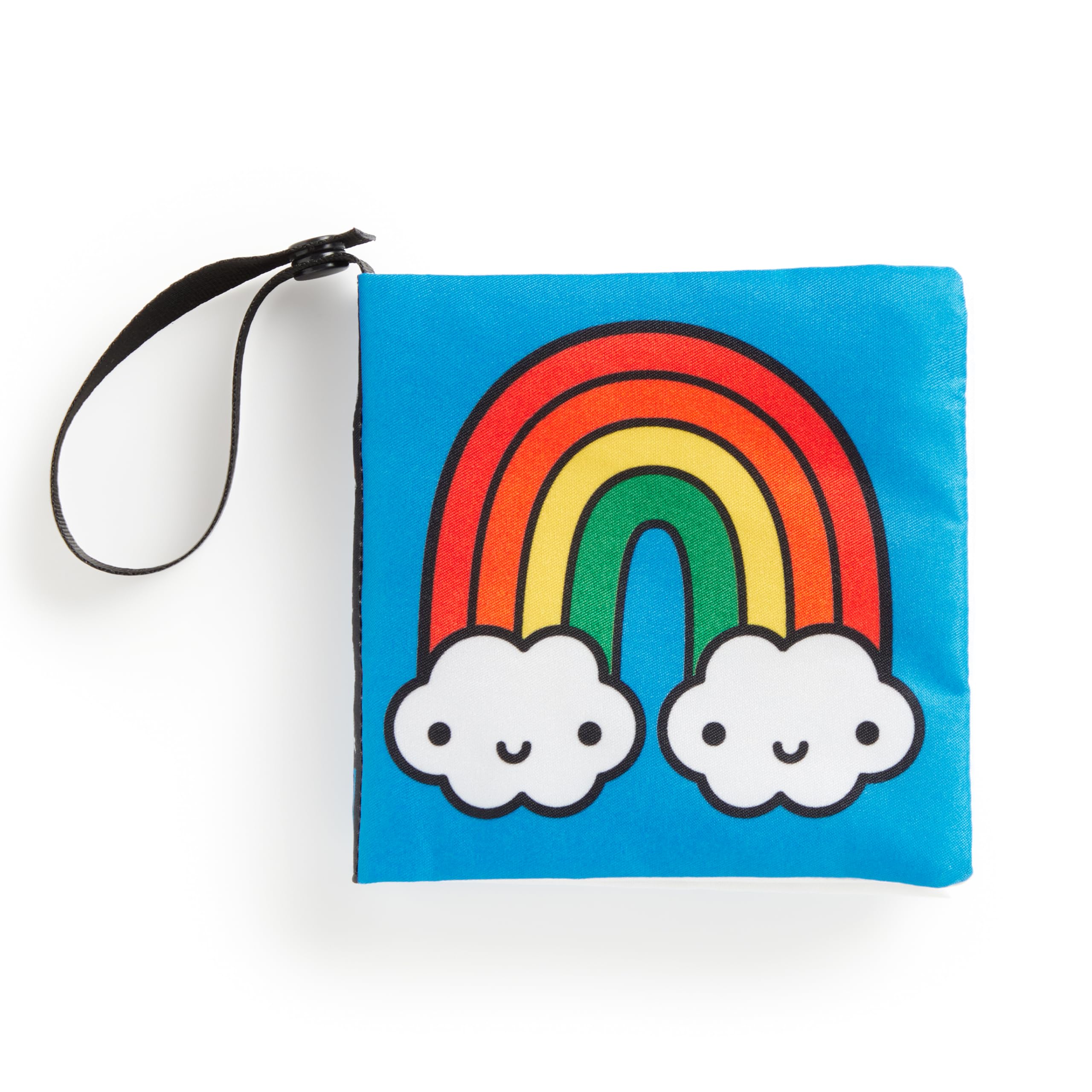 Rainbow World – Colorful Early Development Crinkle Fabric Stroller Book for Toddlers and Babies - Image 5