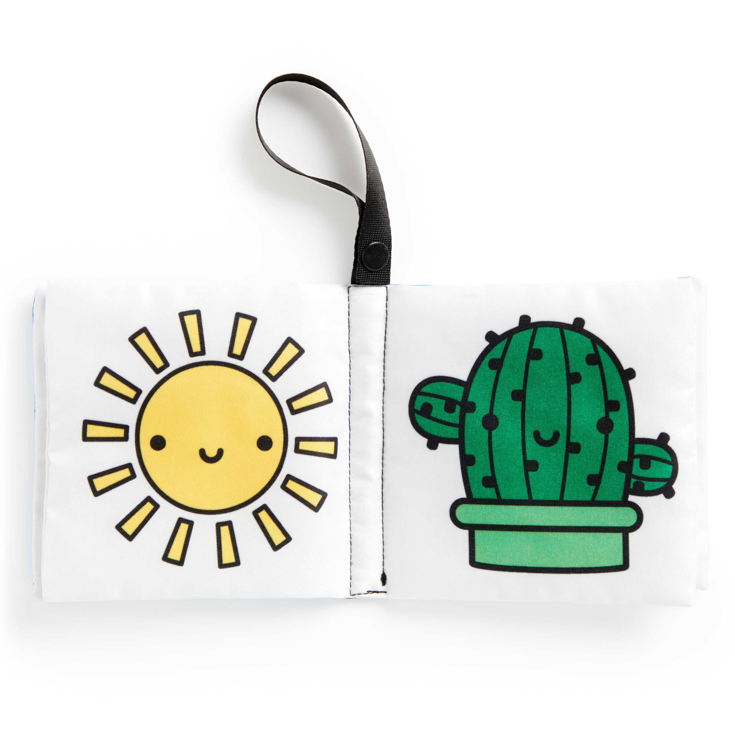 Rainbow World – Colorful Early Development Crinkle Fabric Stroller Book for Toddlers and Babies - Image 6